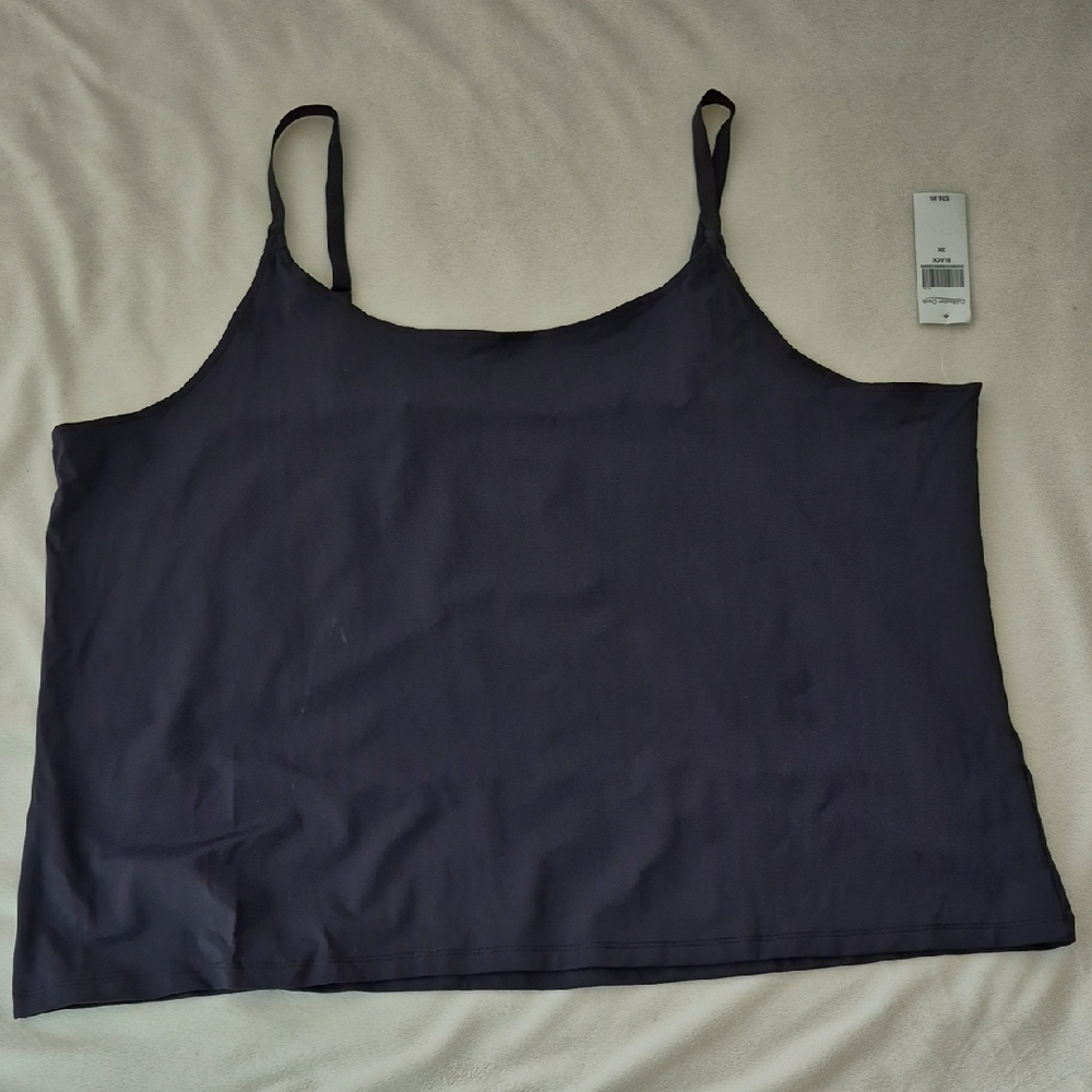 Coldwater Creek Black Essential Camisole 3X NWT